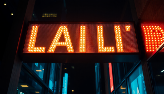 Panneaux lumineux LED : Transformez votre visibilité avec des solutions modernes et écologiques en 2025